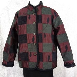 L NwoJacketT Vintage Graff Asian Color Block Coat